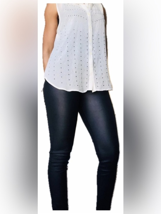 Tops - White collared blouse